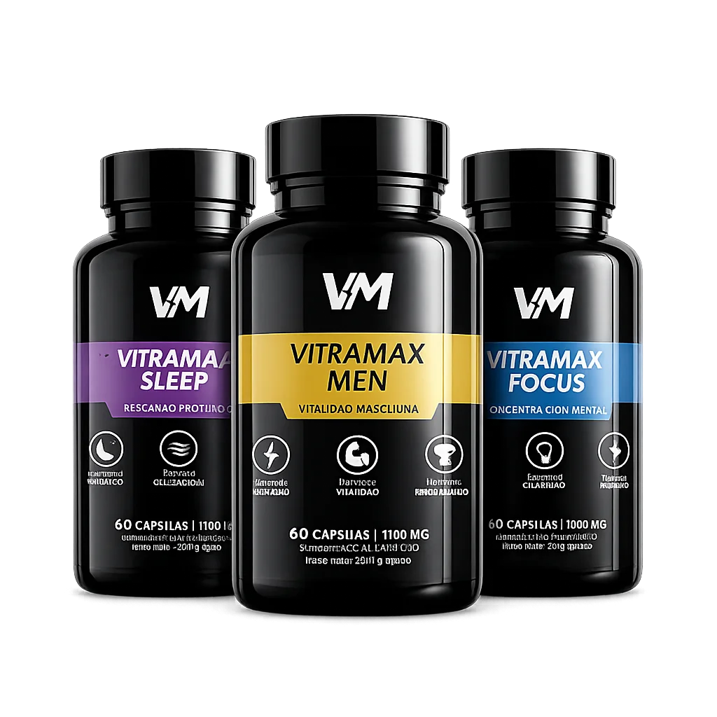 PACK RENDIMIENTO TOTAL | MEN + FOCUS + SLEEP