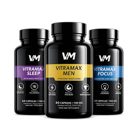 PACK RENDIMIENTO TOTAL | MEN + FOCUS + SLEEP