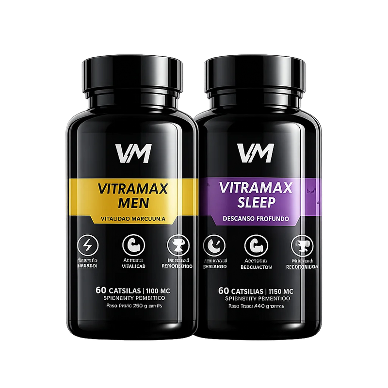 PACK VITALIDAD & DESCANSO | MEN + SLEEP