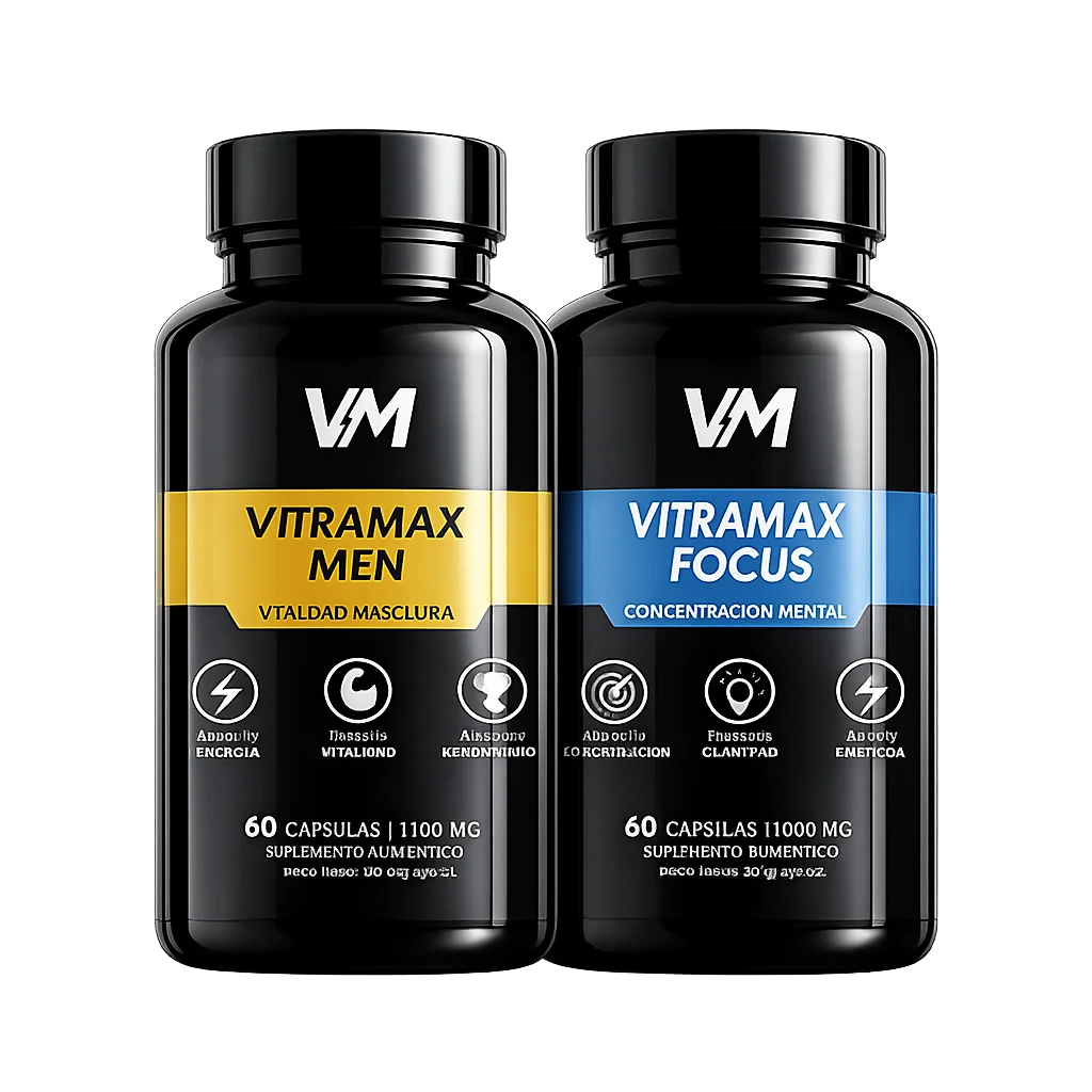 PACK VITALIDAD & ENFOQUE | MEN + FOCUS
