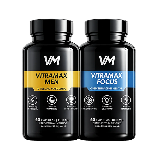 PACK VITALIDAD & ENFOQUE | MEN + FOCUS