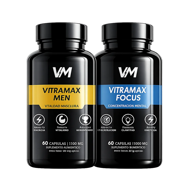 PACK VITALIDAD & ENFOQUE | MEN + FOCUS